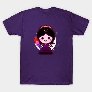 Chibi Kawaii Cute Hecate Goddess Witch T-Shirt